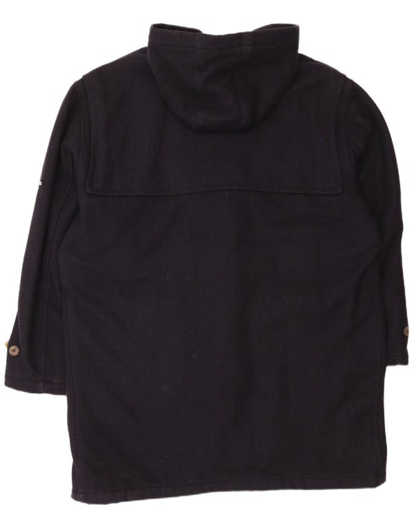 Ivy Oxford muški duffle kaput s kapuljačom IT 54 2XL tamnoplava vuna