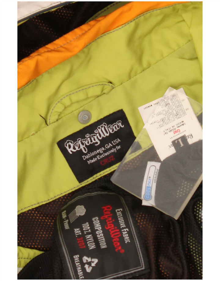 REFRIGIWEAR Ženska bomber jakna Cruz UK 16 Veliki blok narančaste boje