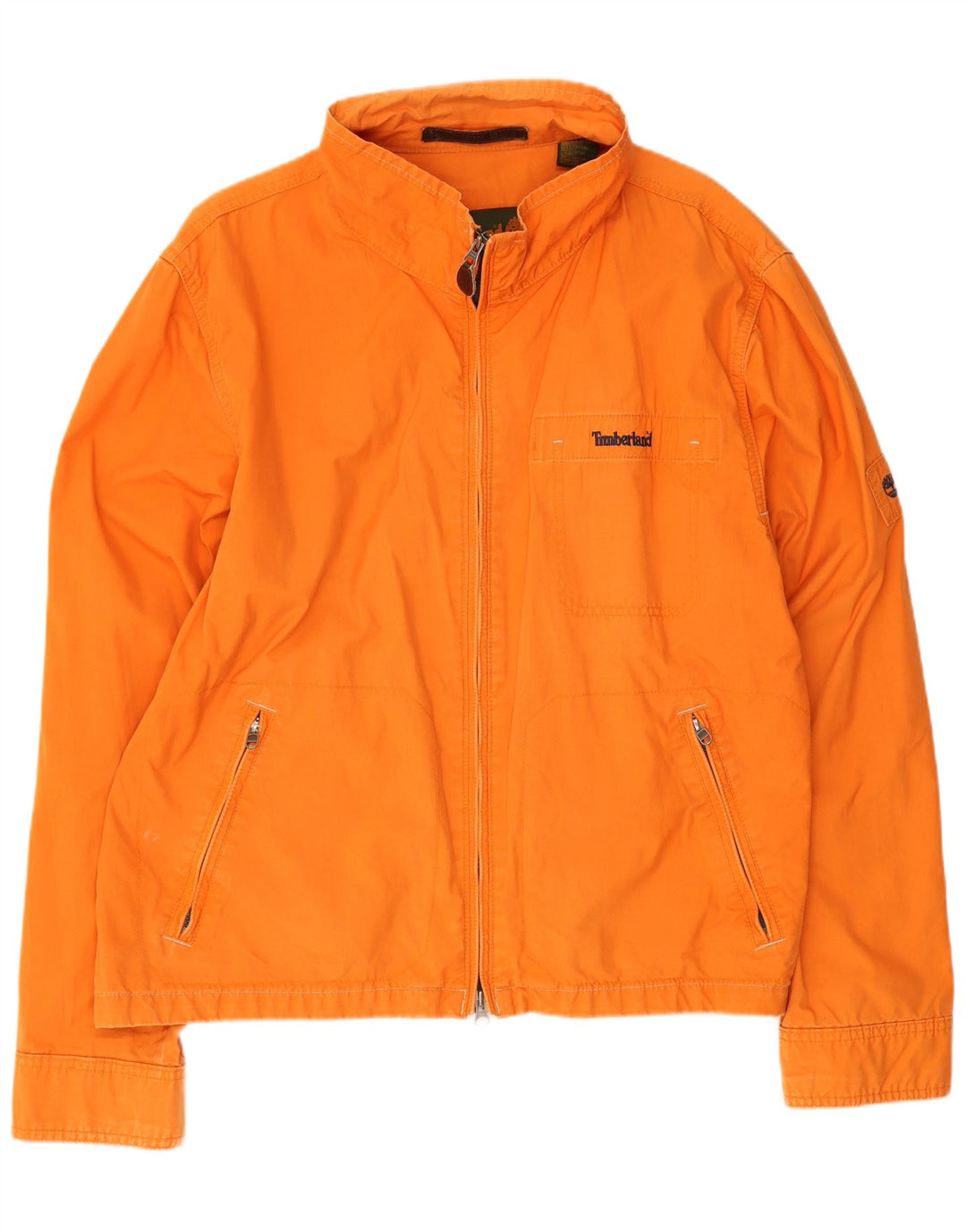 Timberland muška bomber jakna UK 40 Large Orange Cotton