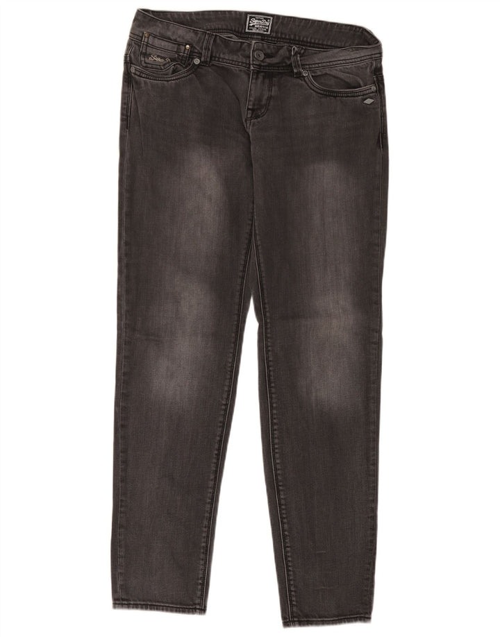 Superdry ženske uske traperice W29 L32 sivi pamuk