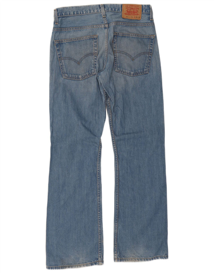 LEVI'S Muške 507 Bootcut traperice W32 L32 Plavi pamuk