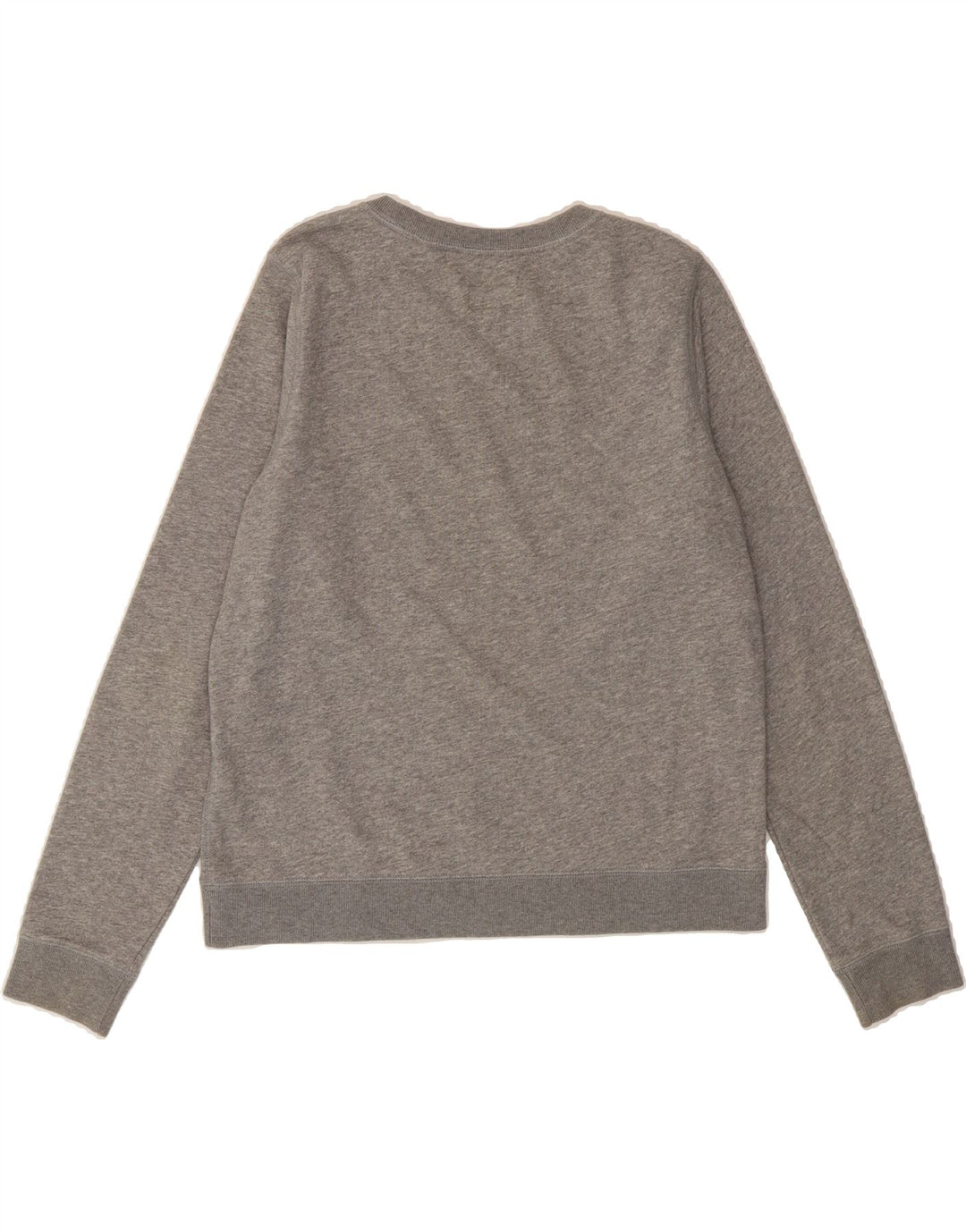 JACK WILLS Womens Graphic Sweatshirt Jumper UK 12 Medium  Grey Cotton Vintage Jack Wills and Second-Hand Jack Wills from Messina Hembry 