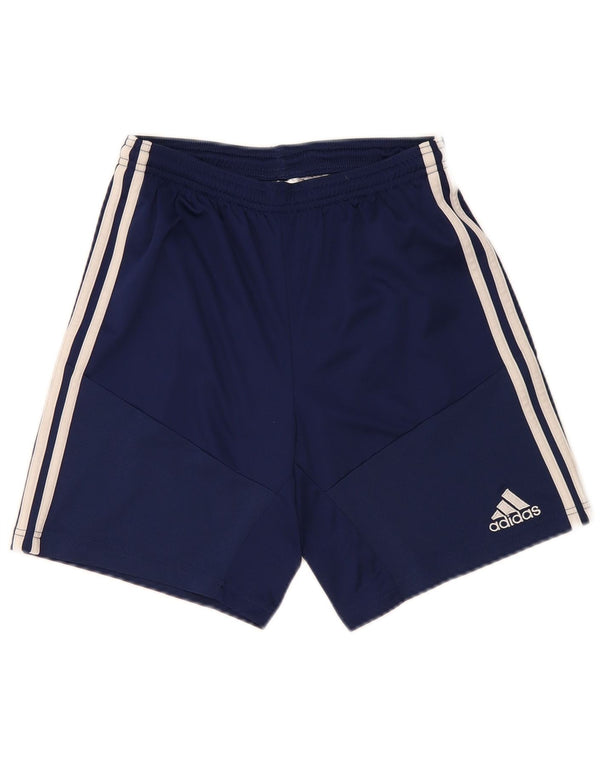 Sportske kratke hlače Adidas Climacool za dječake 13-14 godina XL tamnoplavi poliester
