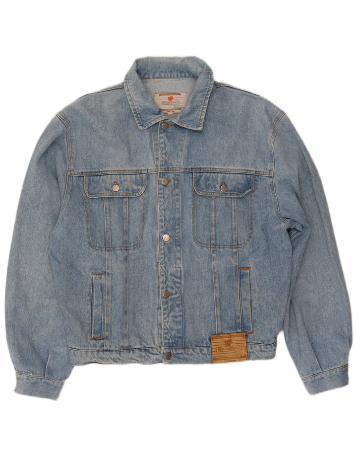 Vintage muška traper jakna UK 40 Large Blue