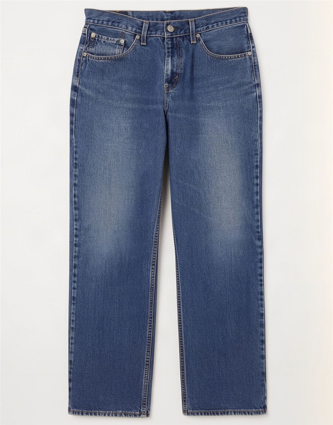 Levi's ženske 751 ravne traperice W32 L30 plavi pamuk