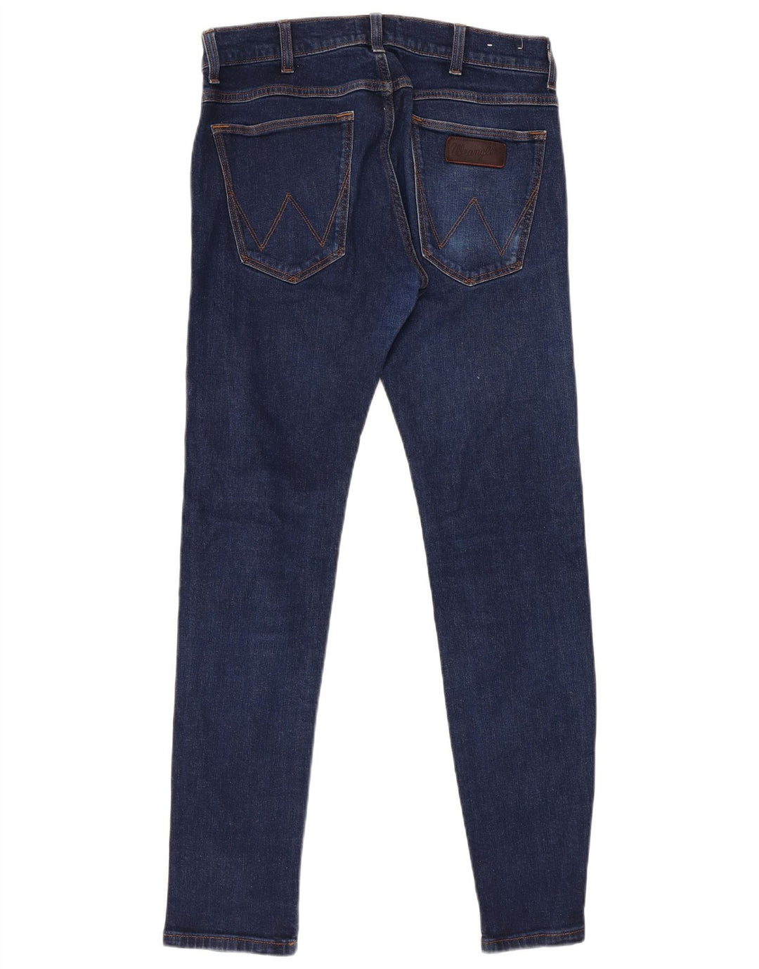Wrangler muške uske traperice W31 L32 tamnoplavi pamuk