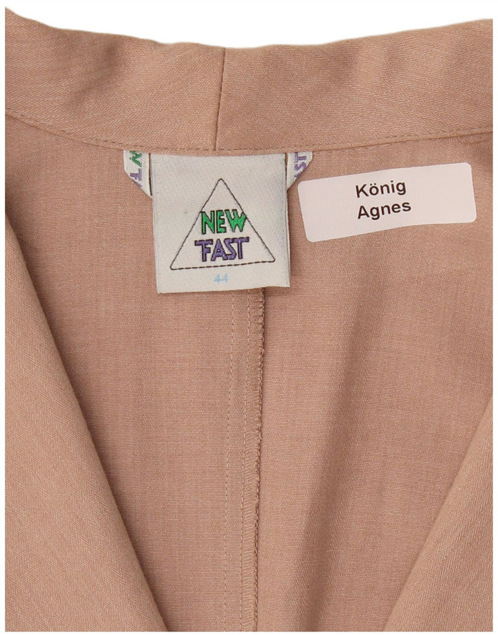 NOVA FAST ženska jakna sako s 3/4 rukava i 3 gumba EU 44 XL bež poliester