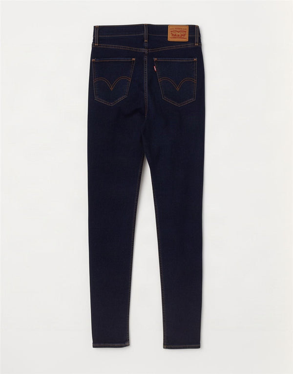 Levi's ženske Mile High super skinny traperice W27 L32 plavi pamuk