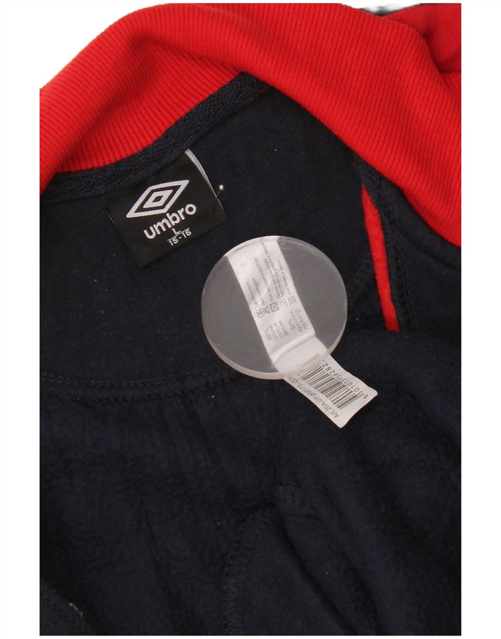 Umbro Boys Trenirka Gornja jakna 15-16 godina Large Navy Blue Colourblock