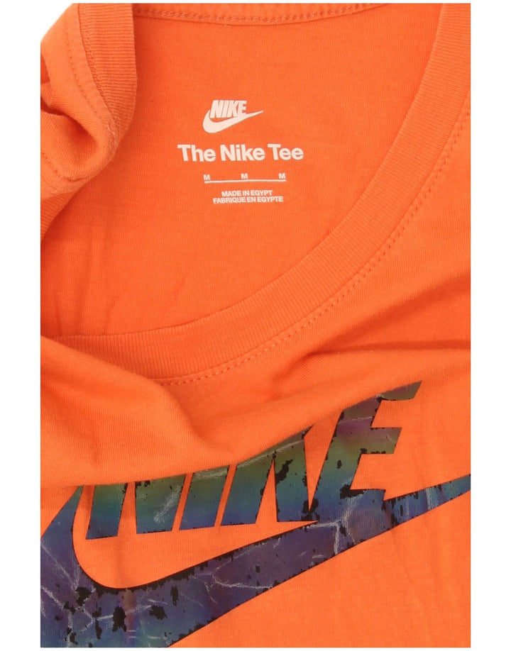 Nike Muška majica kratkih rukava srednje veličine, narančasta, pamuk