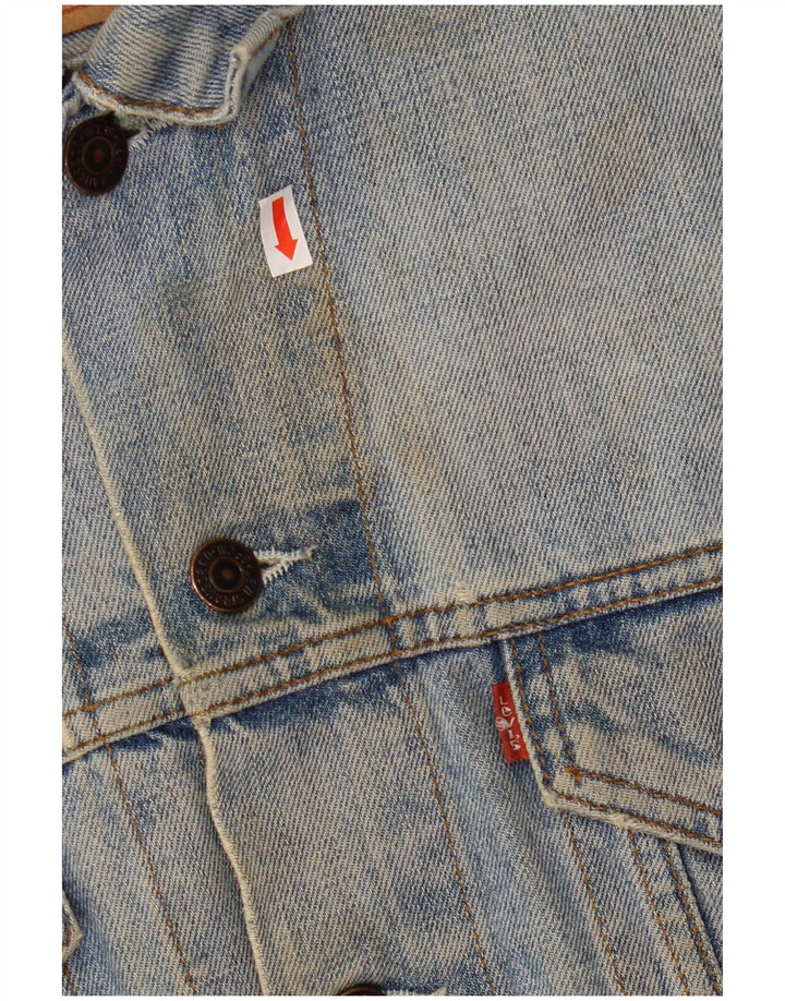 Levi's muška traper jakna UK 40 Large Blue Cotton