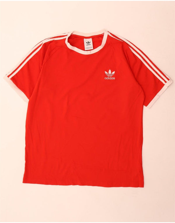 Adidas muška majica kratkih rukava XL, crveni pamuk