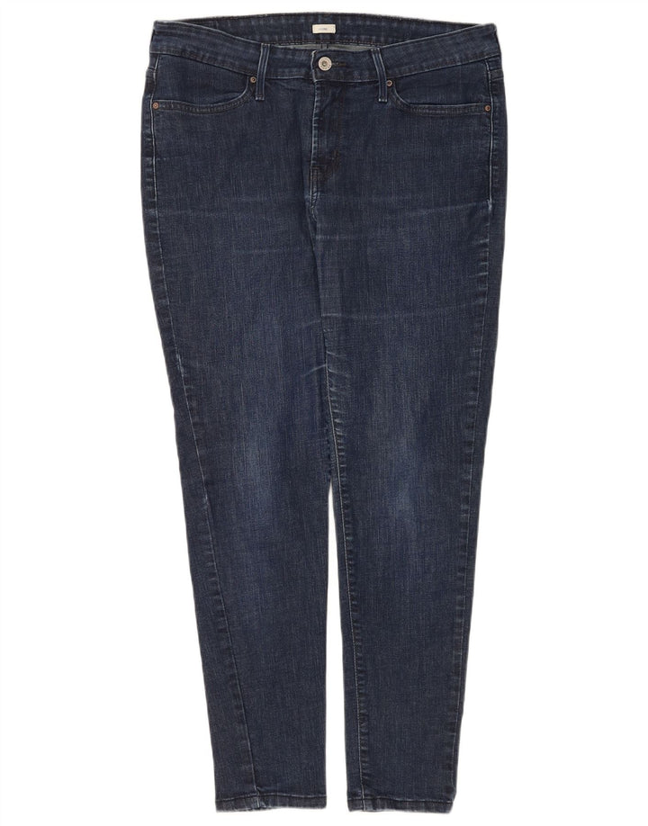 Levi's ženske uske traperice s tajicama W32 L30 tamnoplave