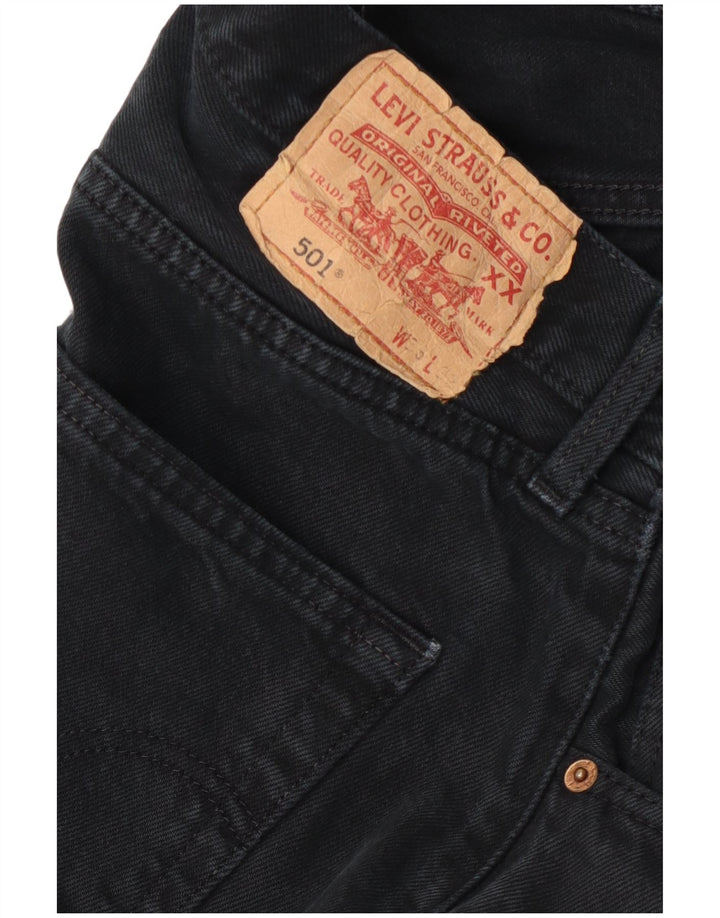Levi's muške 501 ravne traperice W34 L32 tamnoplave
