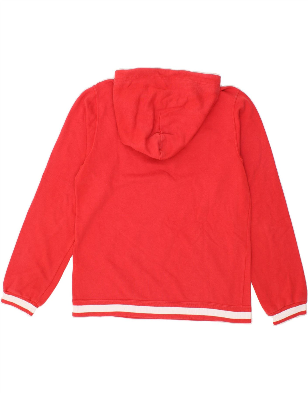 CHAMPION Mens Graphic Hoodie Jumper Medium Red Cotton Vintage Champion and Second-Hand Champion from Messina Hembry 