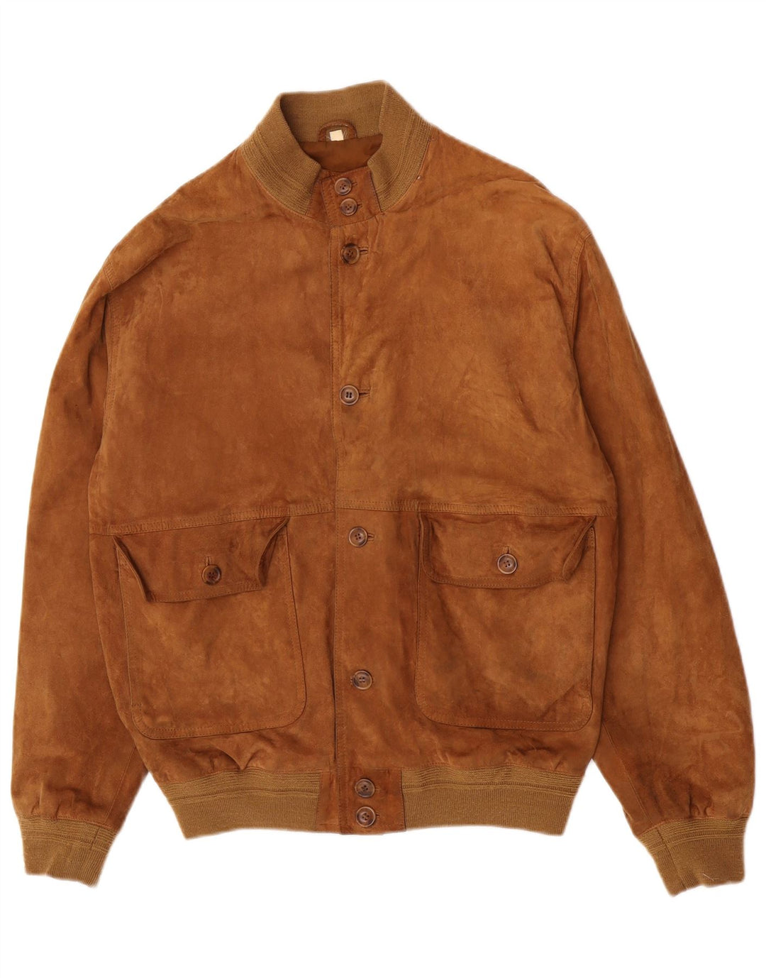 Vintage muška bomber jakna od brušene kože IT 50 Large Brown