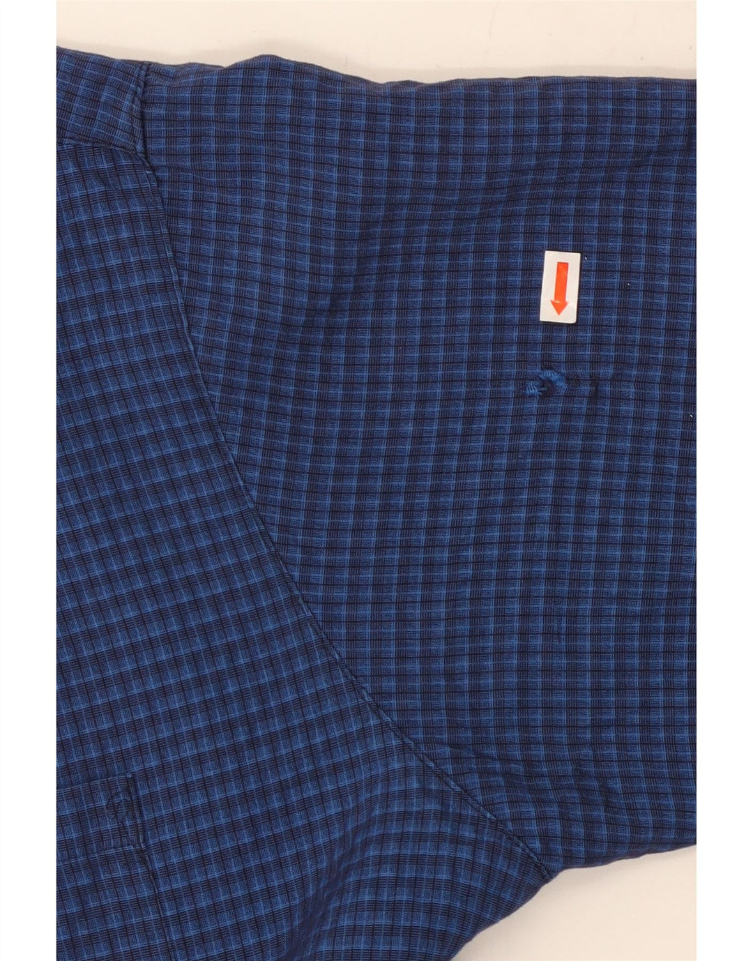 MOSSIMO muška košulja kratkih rukava XL Blue Gingham Rayon