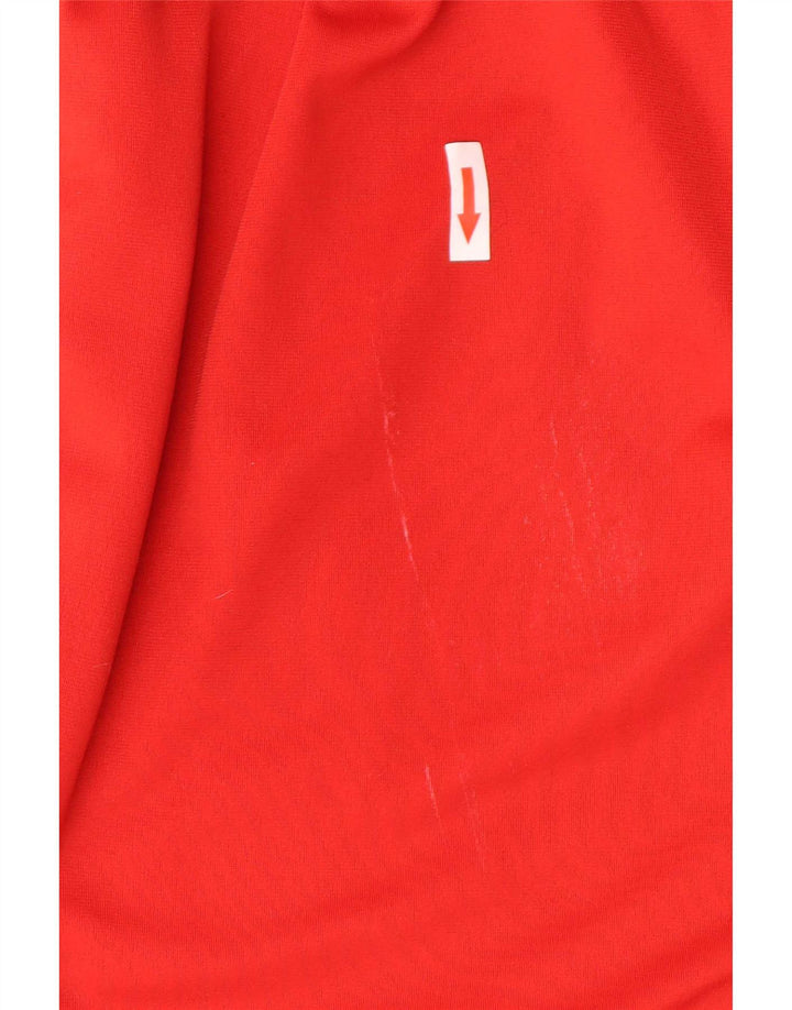 Adidas muške trenirke srednje crvene poliesterske hlače