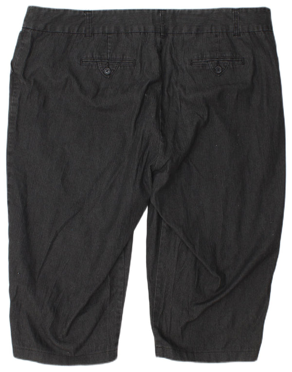 Marks & Spencer Ženske Autograph Chino kratke hlače UK 20 2XL W40 Sivi pamuk