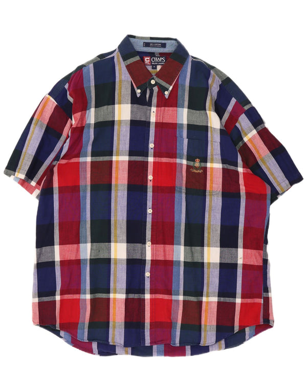 Chaps Ralph Lauren muška košulja kratkih rukava XL šareni karirani pamuk