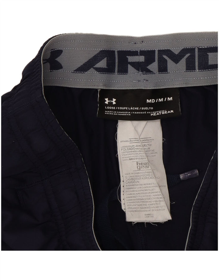 Under Armour muške sportske kratke hlače Heat Gear Medium tamnoplavi poliester