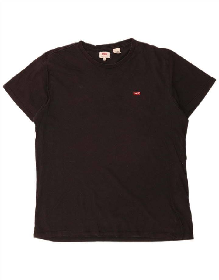 Levi's muška majica XL crni pamuk