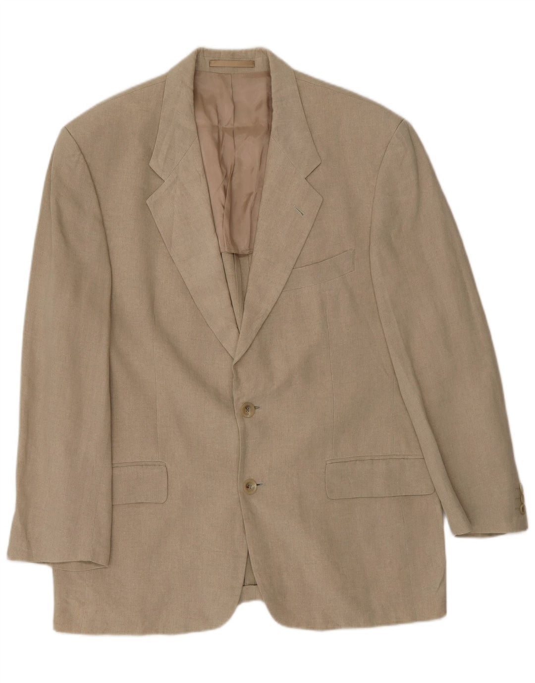 Hugo Boss Muška jakna sa 2 gumba EU 50 Large Beige Lan