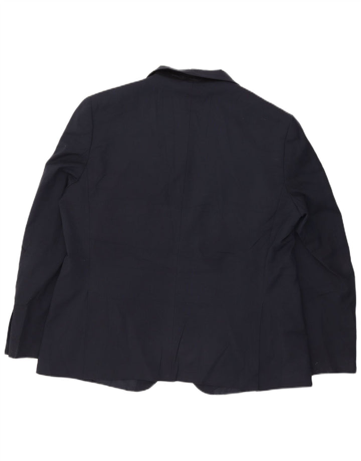 Marks & Spencer muška jakna sa 2 gumba UK 46 3XL tamnoplavi poliester