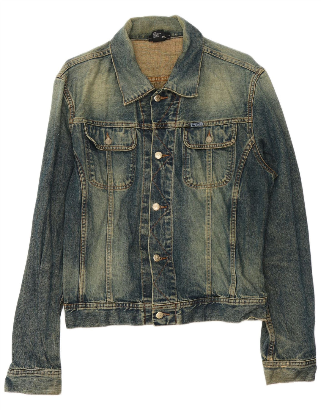 DIESEL Muška traper jakna UK 40 Large Blue Cotton