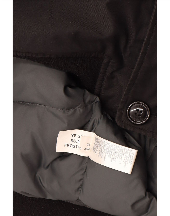 Aigle muška bomber jakna s kapuljačom UK 38/40 srednje crni pamuk