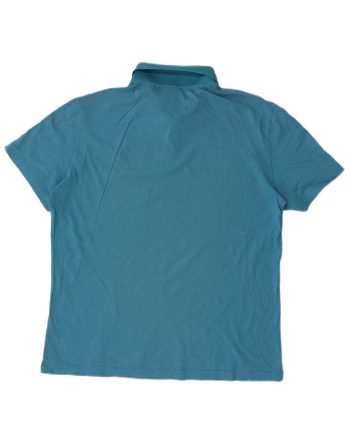 Armani Exchange muška polo majica Srednje plava