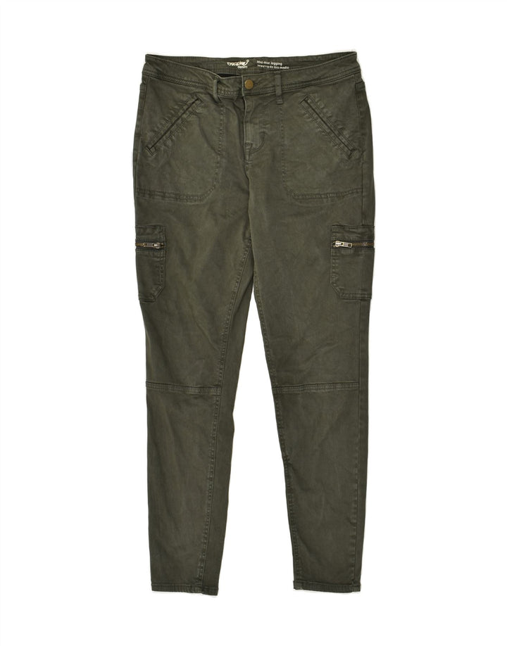 MOSSIMO Womens Mid Rise Cargo Jegging Jeans US 6 Medium W28 L28 Khaki | Vintage Mossimo | Thrift | Second-Hand Mossimo | Used Clothing | Messina Hembry 