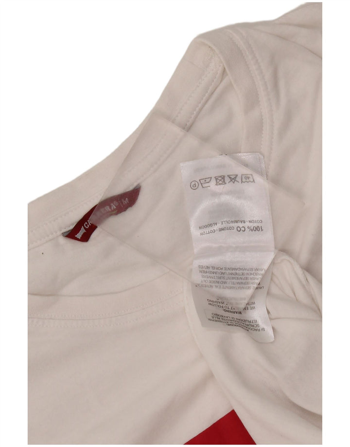 Carrera muška majica kratkih rukava srednje veličine, bijeli pamuk