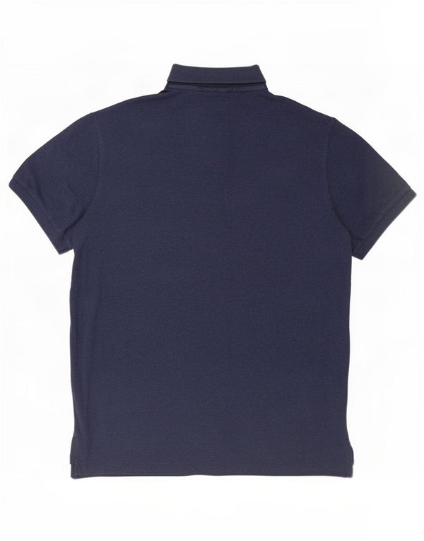 Polo Ralph Lauren muška uska majica po mjeri, veliki tamnoplavi pamuk
