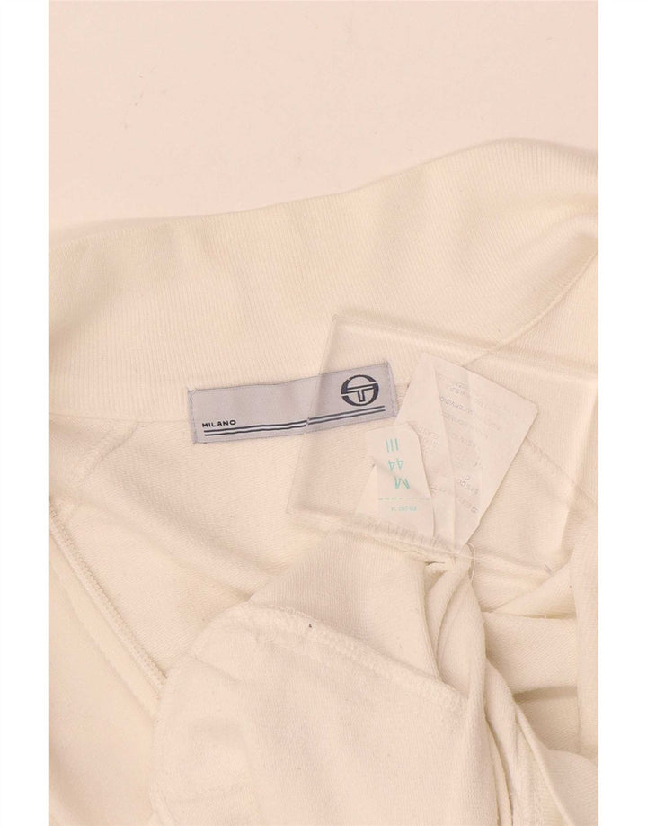 Sergio Tacchini ženska gornja jakna trenirke IT 44 Srednje bijeli pamuk