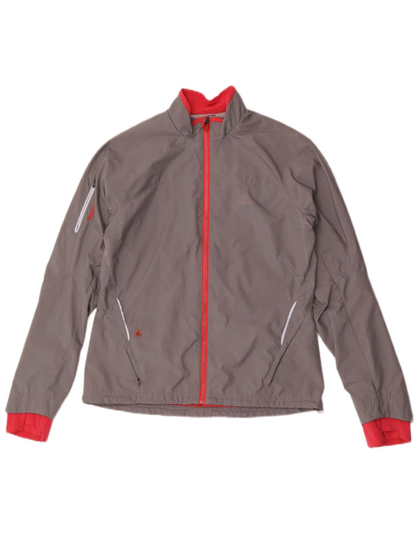 Adidas ženska trenirka gornja jakna UK 16 Large Grey Colourblock poliester