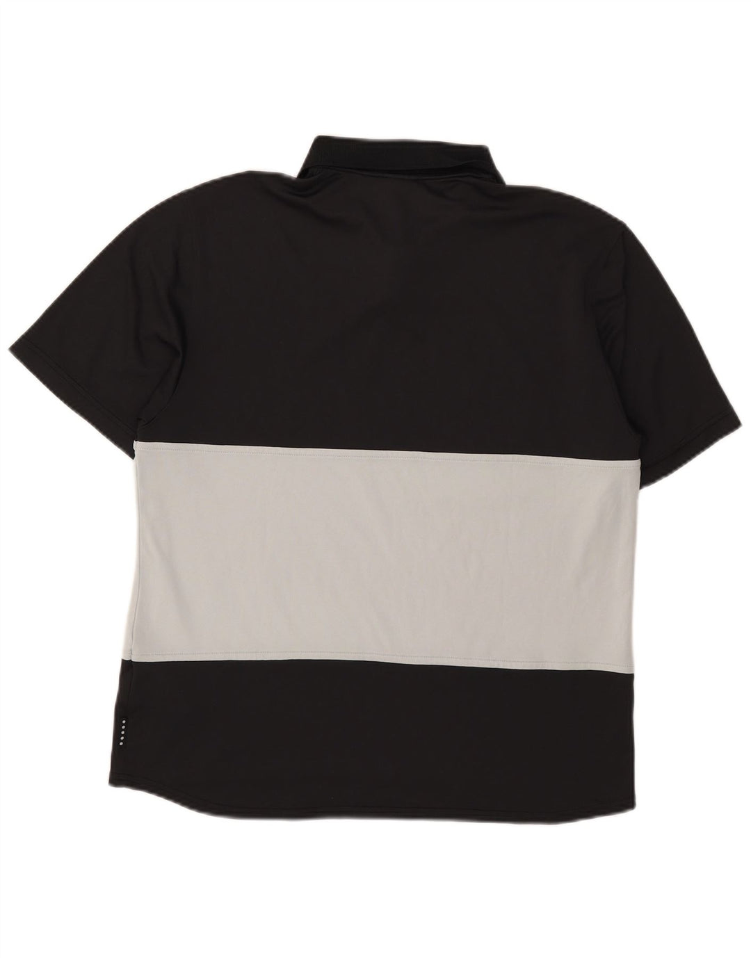 Nike muška polo majica mala crna boja od poliestera