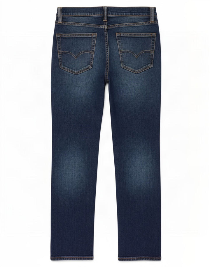 Levi's muške uske traperice s oštećenjem W32 L27, plavi pamuk