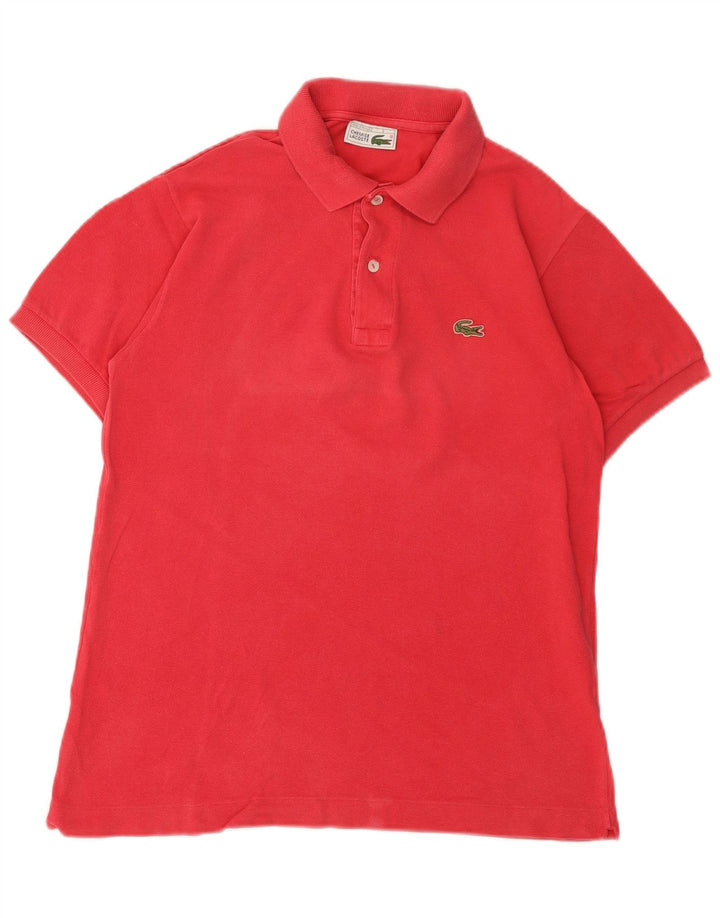 Lacoste muška polo majica veličine 3 mala ružičasta pamučna