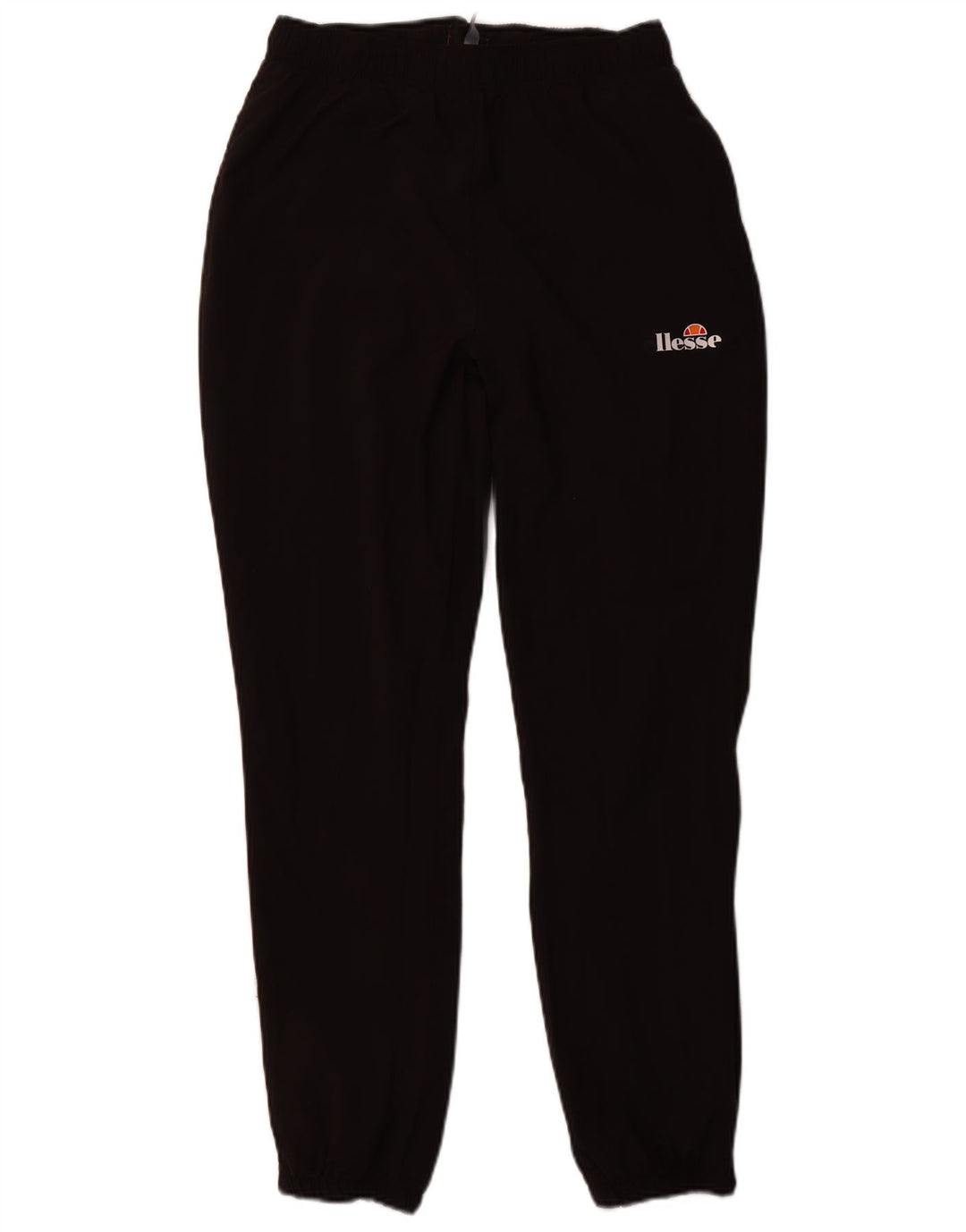 ELLESSE Ženska trenirka Hlače Joggers UK 12 Srednje crni pamuk