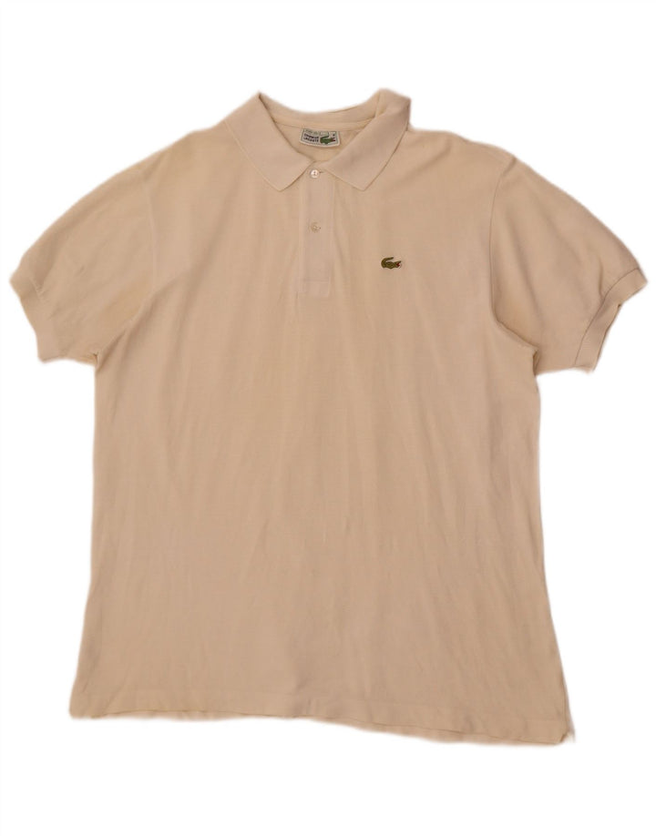 Lacoste muška polo majica veličine 6 XL bijeli pamuk