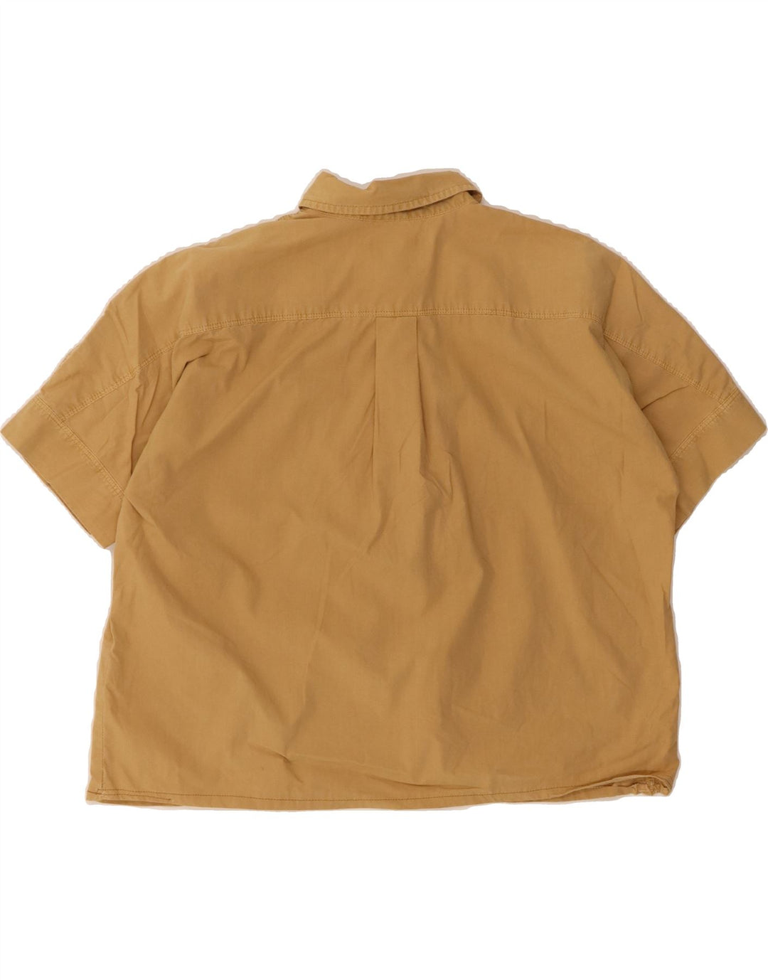 J. CREW Womens Oversized Short Sleeve Pullover Shirt US 2 XS Beige Vintage J. Crew and Second-Hand J. Crew from Messina Hembry 