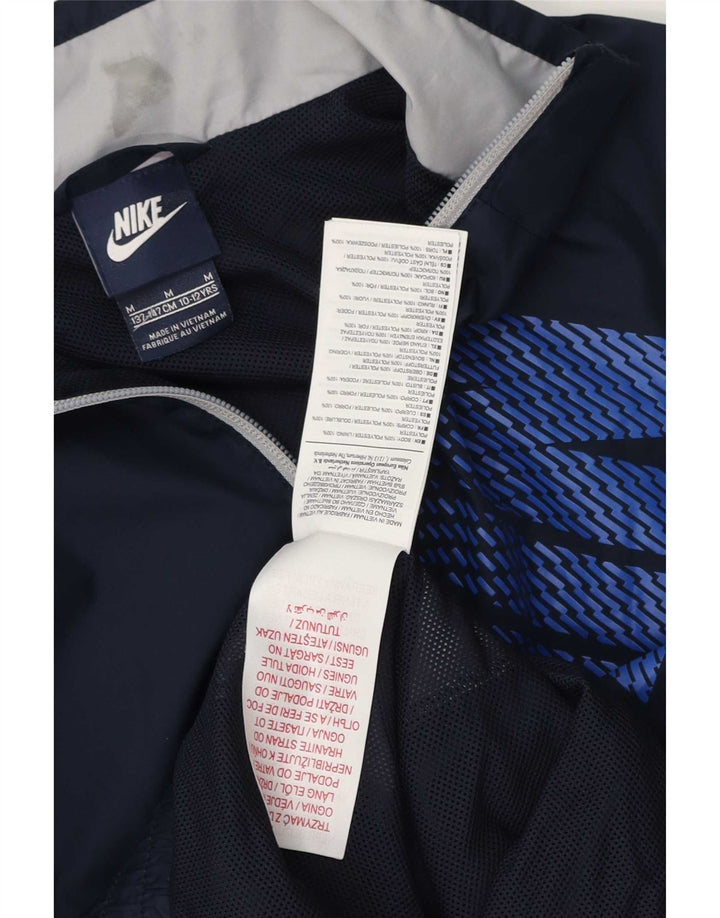 Nike Boys Gornja jakna trenirke 10-11 godina srednje tamnoplave boje