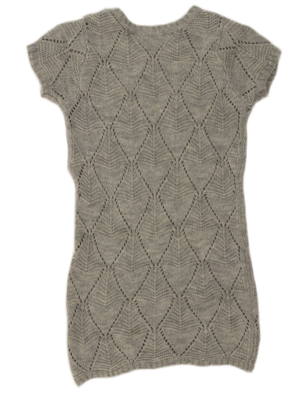 Ženska džemper haljina Marks & Spencer UK 12 Srednje siva Argyle/Diamond