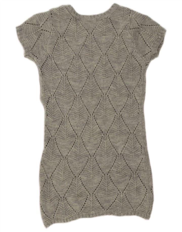 Ženska džemper haljina Marks & Spencer UK 12 Srednje siva Argyle/Diamond