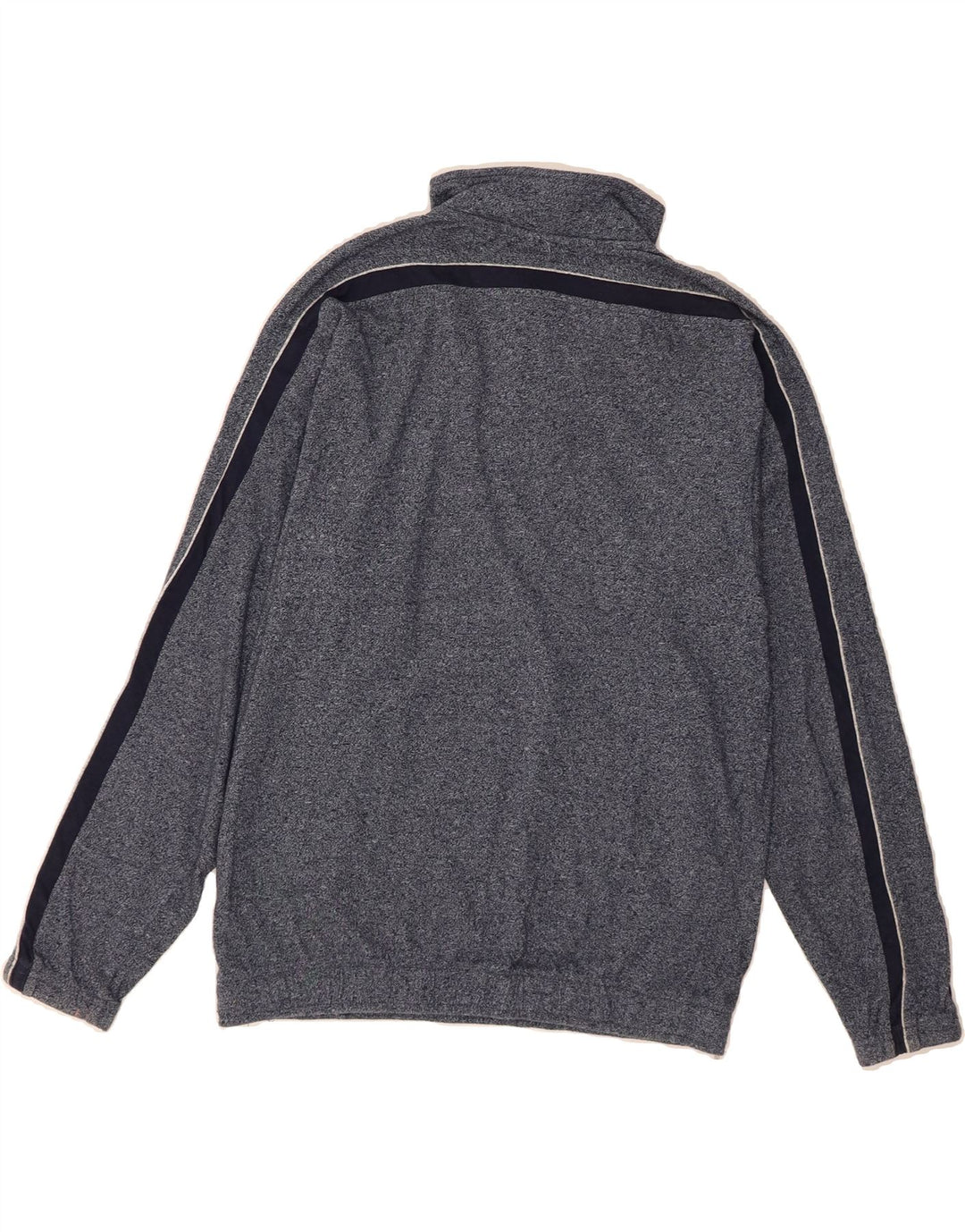 CHAMPION Mens Zip Neck Sweatshirt Jumper Medium Navy Blue Cotton Vintage Champion and Second-Hand Champion from Messina Hembry 