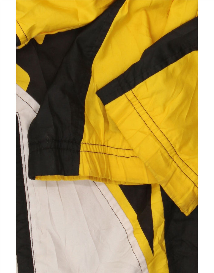 ASICS muška kišna jakna s kapuljačom UK 40 Large Black Colourblock