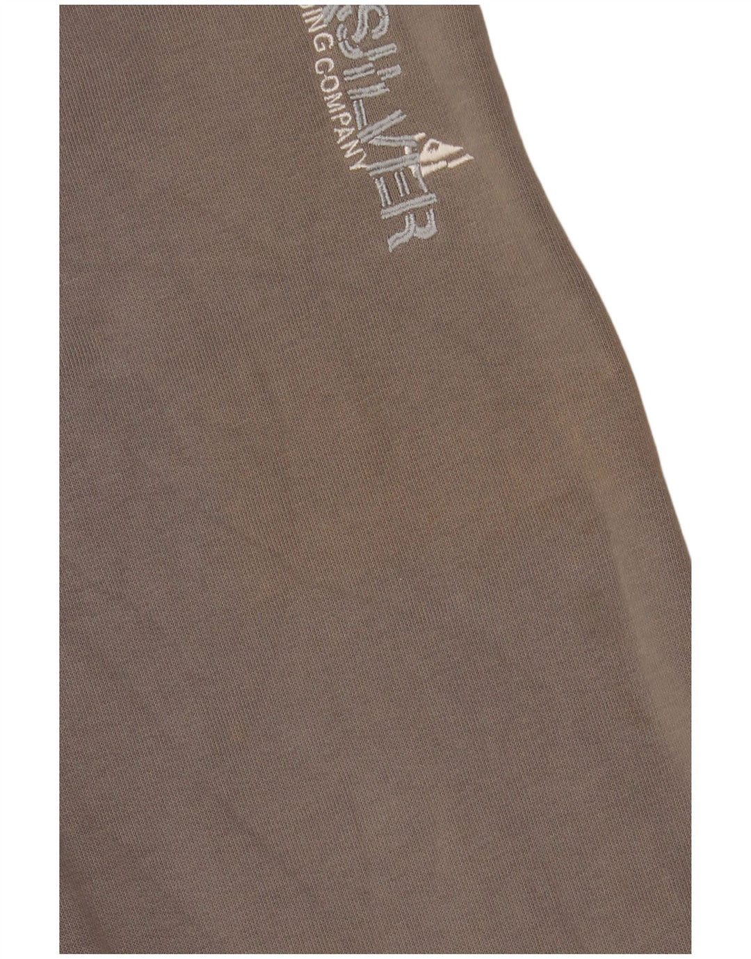 QUIKSILVER Ženska majica s kapuljačom s grafičkim patentnim zatvaračem UK 14 Veliki sivi pamuk