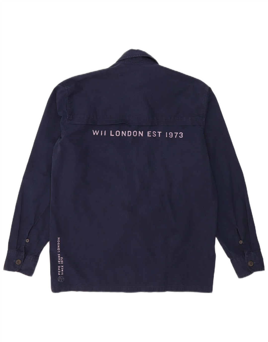 PEPE JEANS Mala muška majica s motivima od tamnoplavog pamuka