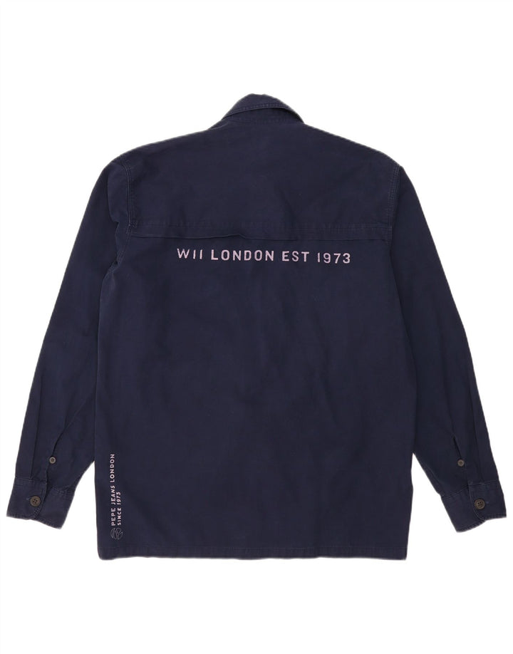 PEPE JEANS Mala muška majica s motivima od tamnoplavog pamuka